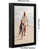 image:imageAmericanflat 16x24 Deep Poster Frame  White  Polished plexiglass front hangs vertical or horizontal sawtooth hangers included fits photos posters and artBlack
