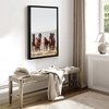 image:imageAmericanflat 16x24 Deep Poster Frame  White  Polished plexiglass front hangs vertical or horizontal sawtooth hangers included fits photos posters and artBlack