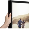 image:imageAmericanflat 16x24 Deep Poster Frame  White  Polished plexiglass front hangs vertical or horizontal sawtooth hangers included fits photos posters and artBlack