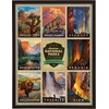 image:imageAmericanflat 18x24 Puzzle Frame for Wall Display with Polished Plexiglass  Peel and Stick Board Included  Puzzle Picture Frames Perfect for 500Piece Puzzles  Black18X24