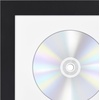 image:imageAmericanflat 25x165 Record Album Frame with ShatterResistant Glass  Use as 125x125 Album Cover Frame with Mat  Brooklyn Portrait Collection  Engineered Wood Frames for Wall  BlackAlbum Cover  CD Frame