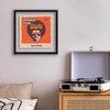 image:imageAmericanflat 25x165 Record Album Frame with ShatterResistant Glass  Use as 125x125 Album Cover Frame with Mat  Brooklyn Portrait Collection  Engineered Wood Frames for Wall  BlackAlbum Cover Floating Frame