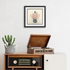 image:imageAmericanflat 25x165 Record Album Frame with ShatterResistant Glass  Use as 125x125 Album Cover Frame with Mat  Brooklyn Portrait Collection  Engineered Wood Frames for Wall  BlackAlbum Cover Frame