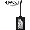 image:imageAmericanflat 2x3 Picture Frame with Plexiglass and Adjustable Ribbon Tassels  Set of 8 Hanging Picture Frames  Photo Frame Ornaments for Mothers Day Birthdays Christmas Anniversaries  Black4 Piece