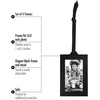 image:imageAmericanflat 2x3 Picture Frame with Plexiglass and Adjustable Ribbon Tassels  Set of 8 Hanging Picture Frames  Photo Frame Ornaments for Mothers Day Birthdays Christmas Anniversaries  Black4 Piece