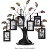 image:imageAmericanflat 2x3 Picture Frame with Plexiglass and Adjustable Ribbon Tassels  Set of 8 Hanging Picture Frames  Photo Frame Ornaments for Mothers Day Birthdays Christmas Anniversaries  Black8 Piece