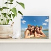 image:imageAmericanflat 35x5 Acrylic Picture Frame  Double Sided Frames with Magnetic Corners  Transparent Acrylic Frames for Desk or Tabletop Display  35x5 Picture Frame with Microfiber Cloth Included85x11