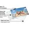 image:imageAmericanflat 35x5 Acrylic Picture Frame  Double Sided Frames with Magnetic Corners  Transparent Acrylic Frames for Desk or Tabletop Display  35x5 Picture Frame with Microfiber Cloth Included4x6