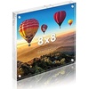 image:imageAmericanflat 35x5 Acrylic Picture Frame  Double Sided Frames with Magnetic Corners  Transparent Acrylic Frames for Desk or Tabletop Display  35x5 Picture Frame with Microfiber Cloth Included08x08