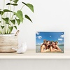 image:imageAmericanflat 35x5 Acrylic Picture Frame  Double Sided Frames with Magnetic Corners  Transparent Acrylic Frames for Desk or Tabletop Display  35x5 Picture Frame with Microfiber Cloth Included6x8