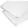 image:imageAmericanflat 35x5 Acrylic Picture Frame  Double Sided Frames with Magnetic Corners  Transparent Acrylic Frames for Desk or Tabletop Display  35x5 Picture Frame with Microfiber Cloth Included8x10