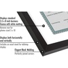 image:imageAmericanflat 5x10 Document Frame  Matted to 35x8  Black  Engineered Wood construction Shatterresistant glass displays certificates certifications and licensesBlack
