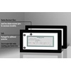 image:imageAmericanflat 5x10 Document Frame  Matted to 35x8  Black  Engineered Wood construction Shatterresistant glass displays certificates certifications and licensesBlack