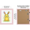 image:imageAmericanflat 85x11 Changeable Kids Art Frame 2Pack  Silver  Holds 100 art pieces magnetic front door builtin keyholes for wall display stores finished artworkLight Pink