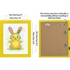 image:imageAmericanflat 85x11 Changeable Kids Art Frame 2Pack  Silver  Holds 100 art pieces magnetic front door builtin keyholes for wall display stores finished artworkSunshine Yellow