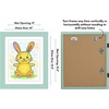 image:imageAmericanflat 85x11 Changeable Kids Art Frame 2Pack  Silver  Holds 100 art pieces magnetic front door builtin keyholes for wall display stores finished artworkSeafoam Green