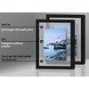 image:imageAmericanflat 8x10 Floating Picture Frame 2Pack  Engineered Wood  Black  Photo floats between crystalclear glass wall or tabletop display with included easel sawtooth hangers includedBlack