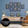 image:imageAmericanflat 8x10 Floating Picture Frame 2Pack  Engineered Wood  Black  Photo floats between crystalclear glass wall or tabletop display with included easel sawtooth hangers includedBlack
