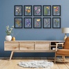 image:imageAmericanflat 8x10 Floating Picture Frame 2Pack  Engineered Wood  Black  Photo floats between crystalclear glass wall or tabletop display with included easel sawtooth hangers includedBlack