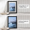 image:imageAmericanflat 8x10 Floating Picture Frame 2Pack  Engineered Wood  Black  Photo floats between crystalclear glass wall or tabletop display with included easel sawtooth hangers includedBlack