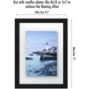 image:imageAmericanflat 8x10 Floating Picture Frame 2Pack  Engineered Wood  Black  Photo floats between crystalclear glass wall or tabletop display with included easel sawtooth hangers includedBlack