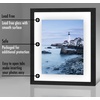 image:imageAmericanflat 8x10 Floating Picture Frame 2Pack  Engineered Wood  Black  Photo floats between crystalclear glass wall or tabletop display with included easel sawtooth hangers includedBlack