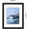 image:imageAmericanflat 8x10 Floating Picture Frame 2Pack  Engineered Wood  Black  Photo floats between crystalclear glass wall or tabletop display with included easel sawtooth hangers includedBlack