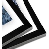 image:imageAmericanflat 8x10 Floating Picture Frame 2Pack  Engineered Wood  Black  Photo floats between crystalclear glass wall or tabletop display with included easel sawtooth hangers includedBlack