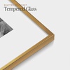 image:imageAmericanflat 8x10 Picture Frame  Matted to 5x7  Metal  Black  Shatterresistant glass wall or tabletop display with included easel secure turntab backing use with or without matGold