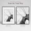 image:imageAmericanflat 8x10 Picture Frame  Matted to 5x7  Metal  Black  Shatterresistant glass wall or tabletop display with included easel secure turntab backing use with or without matBlack