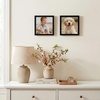image:imageAmericanflat 8x12 Picture Frame with ShatterResistant Glass  Set of 2  Streamline Collection  Thin Border Photo Frame for Tabletop and Wall  Hanging Hardware and Easel Stand Included  Black  Shatterresistant glass wall or tabletop display with included easel sawtooth hangers included secure turntab backingBlack
