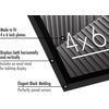 image:imageAmericanflat 8x12 Picture Frame with ShatterResistant Glass  Set of 2  Streamline Collection  Thin Border Photo Frame for Tabletop and Wall  Hanging Hardware and Easel Stand Included  Black  Shatterresistant glass wall or tabletop display with included easel sawtooth hangers included secure turntab backingBlack