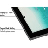 image:imageAmericanflat 8x12 Picture Frame with ShatterResistant Glass  Set of 2  Streamline Collection  Thin Border Photo Frame for Tabletop and Wall  Hanging Hardware and Easel Stand Included  Black  Shatterresistant glass wall or tabletop display with included easel sawtooth hangers included secure turntab backingBlack