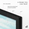 image:imageAmericanflat 8x12 Picture Frame with ShatterResistant Glass  Set of 2  Streamline Collection  Thin Border Photo Frame for Tabletop and Wall  Hanging Hardware and Easel Stand Included  Black  Shatterresistant glass wall or tabletop display with included easel sawtooth hangers included secure turntab backingBlack