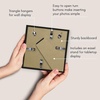 image:imageAmericanflat 8x12 Picture Frame with ShatterResistant Glass  Set of 2  Streamline Collection  Thin Border Photo Frame for Tabletop and Wall  Hanging Hardware and Easel Stand Included  Black  Shatterresistant glass wall or tabletop display with included easel sawtooth hangers included secure turntab backingBlack