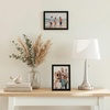 image:imageAmericanflat 8x12 Picture Frame with ShatterResistant Glass  Set of 2  Streamline Collection  Thin Border Photo Frame for Tabletop and Wall  Hanging Hardware and Easel Stand Included  Black  Shatterresistant glass wall or tabletop display with included easel sawtooth hangers included secure turntab backingBlack