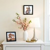 image:imageAmericanflat 8x12 Picture Frame with ShatterResistant Glass  Set of 2  Streamline Collection  Thin Border Photo Frame for Tabletop and Wall  Hanging Hardware and Easel Stand Included  Black  Shatterresistant glass wall or tabletop display with included easel sawtooth hangers included secure turntab backingBlack