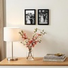 image:imageAmericanflat 8x12 Picture Frame with ShatterResistant Glass  Set of 2  Streamline Collection  Thin Border Photo Frame for Tabletop and Wall  Hanging Hardware and Easel Stand Included  Black  Shatterresistant glass wall or tabletop display with included easel sawtooth hangers included secure turntab backingBlack