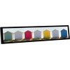 image:imageAmericanflat 8x40 Picture Frame  Engineered Wood  Black  Polished plexiglass front hangs vertical or horizontal sawtooth hangers included fits photos posters and art
