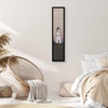 image:imageAmericanflat 8x40 Picture Frame  Engineered Wood  Black  Polished plexiglass front hangs vertical or horizontal sawtooth hangers included fits photos posters and art