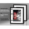 image:imageAmericanflat Picture Frame in Black with Shatter Resistant Glass  Horizontal and Vertical Formats  Wall Mounted  11 x 14  Pack of 12