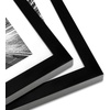 image:imageAmericanflat Picture Frame in Black with Shatter Resistant Glass  Horizontal and Vertical Formats  Wall Mounted  11 x 14  Pack of 12