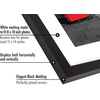image:imageAmericanflat Picture Frame in Black with Shatter Resistant Glass  Horizontal and Vertical Formats  Wall Mounted  11 x 14  Pack of 12