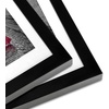 image:imageAmericanflat Picture Frame in Black with Shatter Resistant Glass  Horizontal and Vertical Formats for Wall  9 x 12  Pack of 15