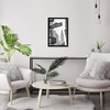 image:imageAmericanflat Poster Frame in Black with Polished Plexiglass  Horizontal and Vertical Formats for Wall  13 x 191