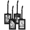 image:imageAmericanflat 2x3 Picture Frame with Plexiglass and Adjustable Ribbon Tassels  Set of 8 Hanging Picture Frames  Photo Frame Ornaments for Mothers Day Birthdays Christmas Anniversaries  Black4 Piece