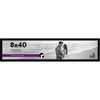 image:imageAmericanflat 8x40 Picture Frame  Engineered Wood  Black  Polished plexiglass front hangs vertical or horizontal sawtooth hangers included fits photos posters and art