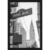 image:imageAmericanflat Poster Frame in Black with Polished Plexiglass  Horizontal and Vertical Formats for Wall  13 x 191