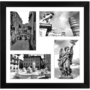 image:imagePAINDEFENSE 12x12 Black Frame with Bonus Mat  Top Selling Square Picture Frame  Hanging Hardware IncludedMW1212BK4