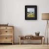 image:imageAmericanflat 16x24 Poster Frame  Matted to 12x18  Engineered Wood  Black  Polished plexiglass front hangs vertical or horizontal sawtooth hangers included secure turntab backingBlack